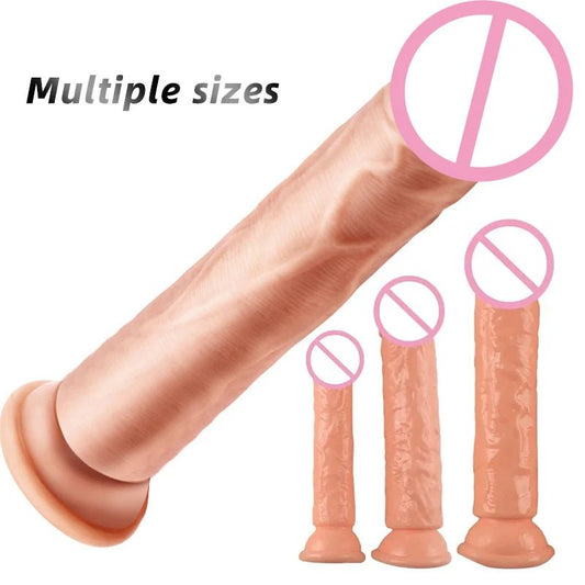 Realistic Silicone Suction Cup Toy for Women’s Enjoyment