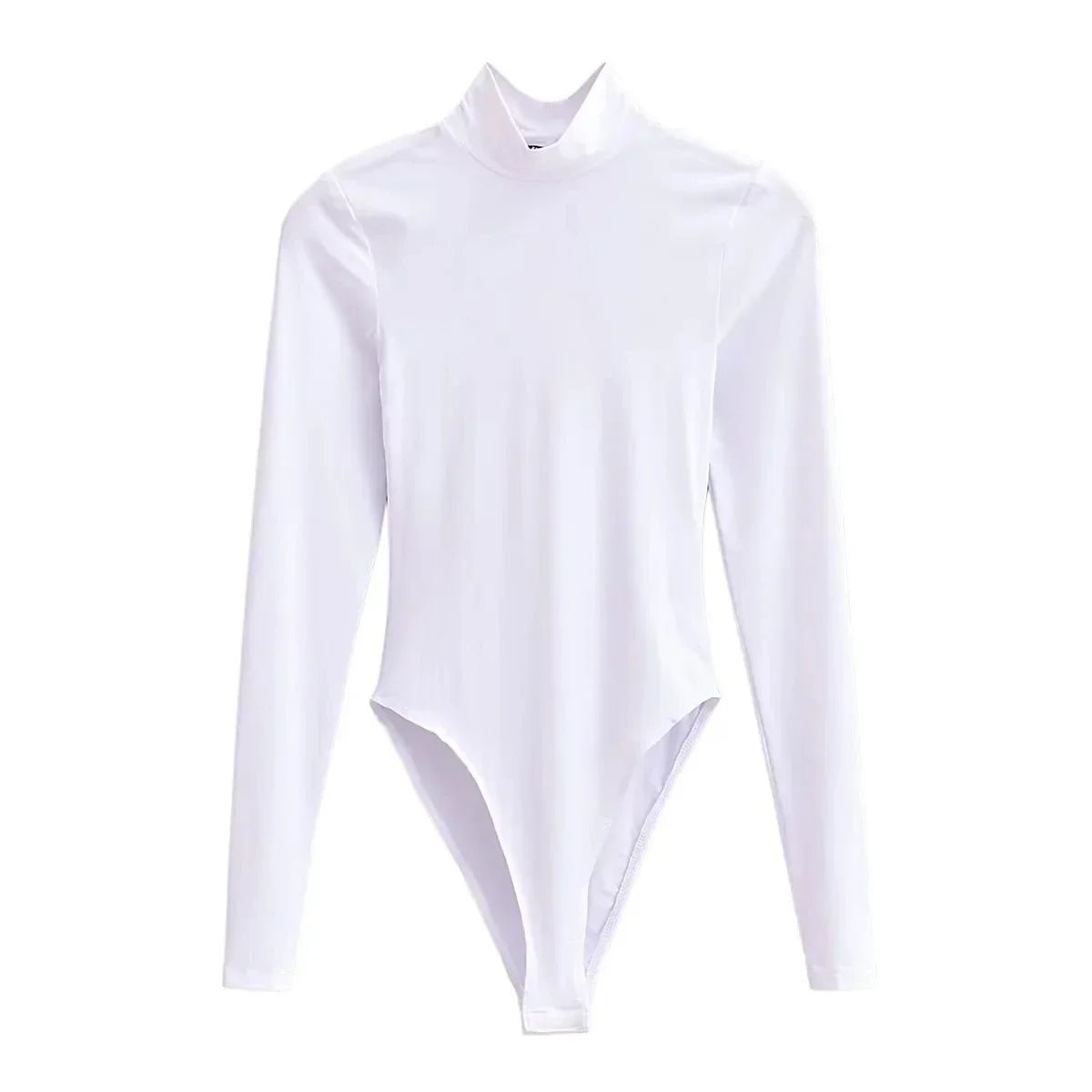 TRAF 2024 Women's Long Sleeve Body High Neck Bodysuit