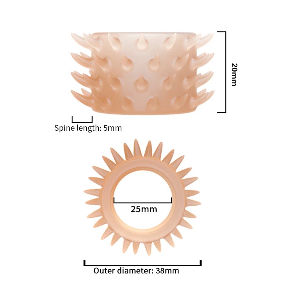 Silicon Ring Cage For Male Erection Delay Enhancement