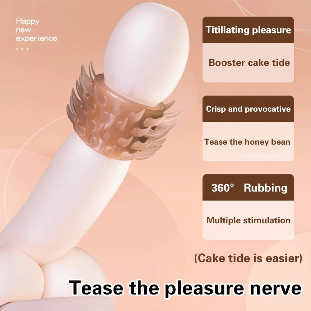 Silicon Ring Cage For Male Erection Delay Enhancement