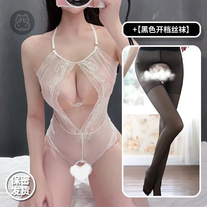 Sexy Seductive Cute Lingerie Bodysuits With Steel Support TNK8