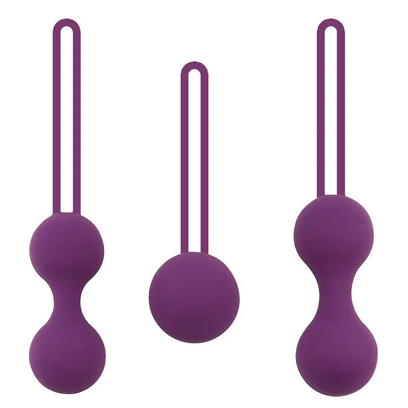3PCS Medical Silicone Kegel Balls For Effective Pelvic Tightening