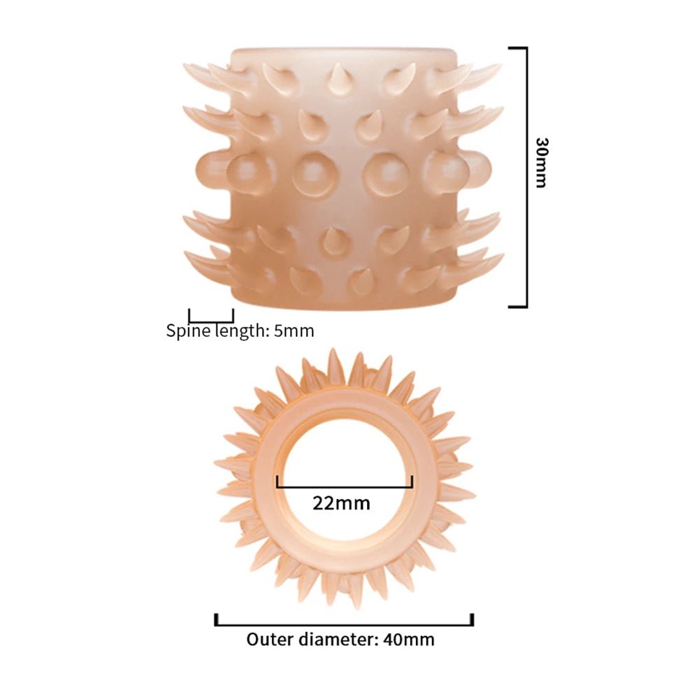 Silicon Ring Cage For Male Erection Delay Enhancement