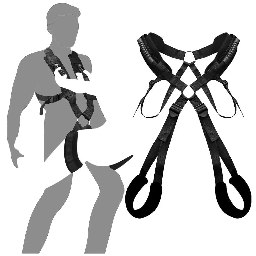 BDSM Bondage Love Slings Couples Sex Swing Set Adjustable