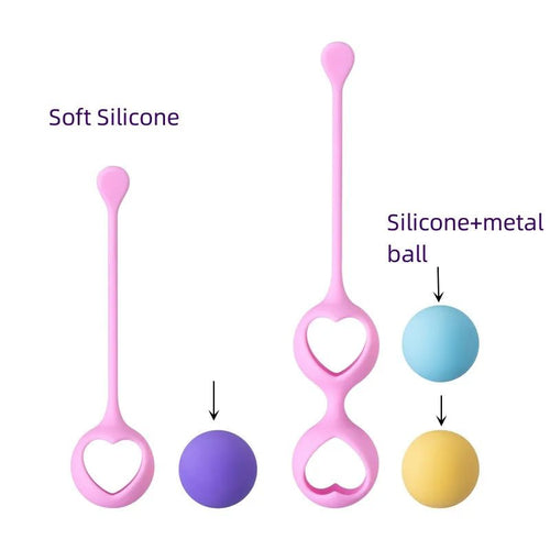 Detachable Kegel Balls Silicone Smart Love Ball Wooomy for Wellness