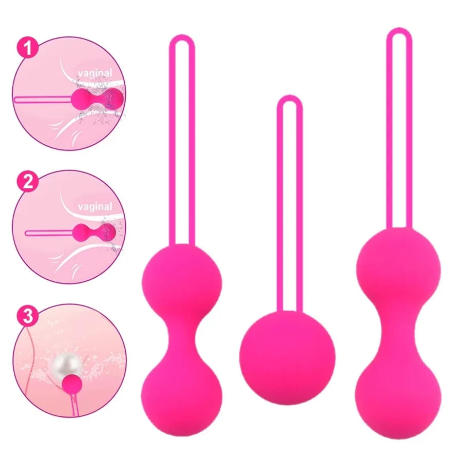 Tighten Ben Wa Muscle Trainer Kegel Balls For Women - Enhance Strength