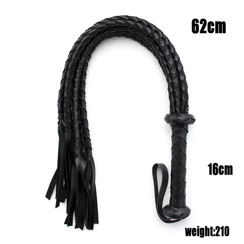 78CM Leather Sex Spanking Whip For Bdsm Bondage Fun