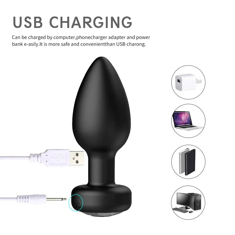 Anal Plug Vibrator | Butt Plug Massager | Passionplayhousexxx
