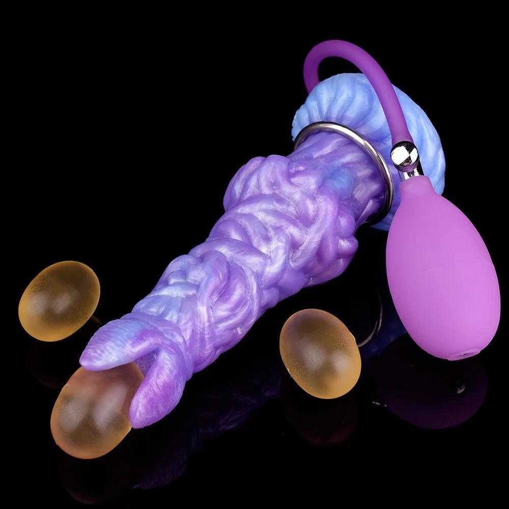 COLMISS Silikone Pneumatisk Ovipositor Dildo