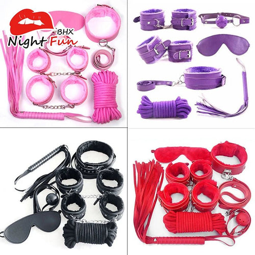 Adult Games Erotic Sex Toys BDSM Bondage Kit for Couples