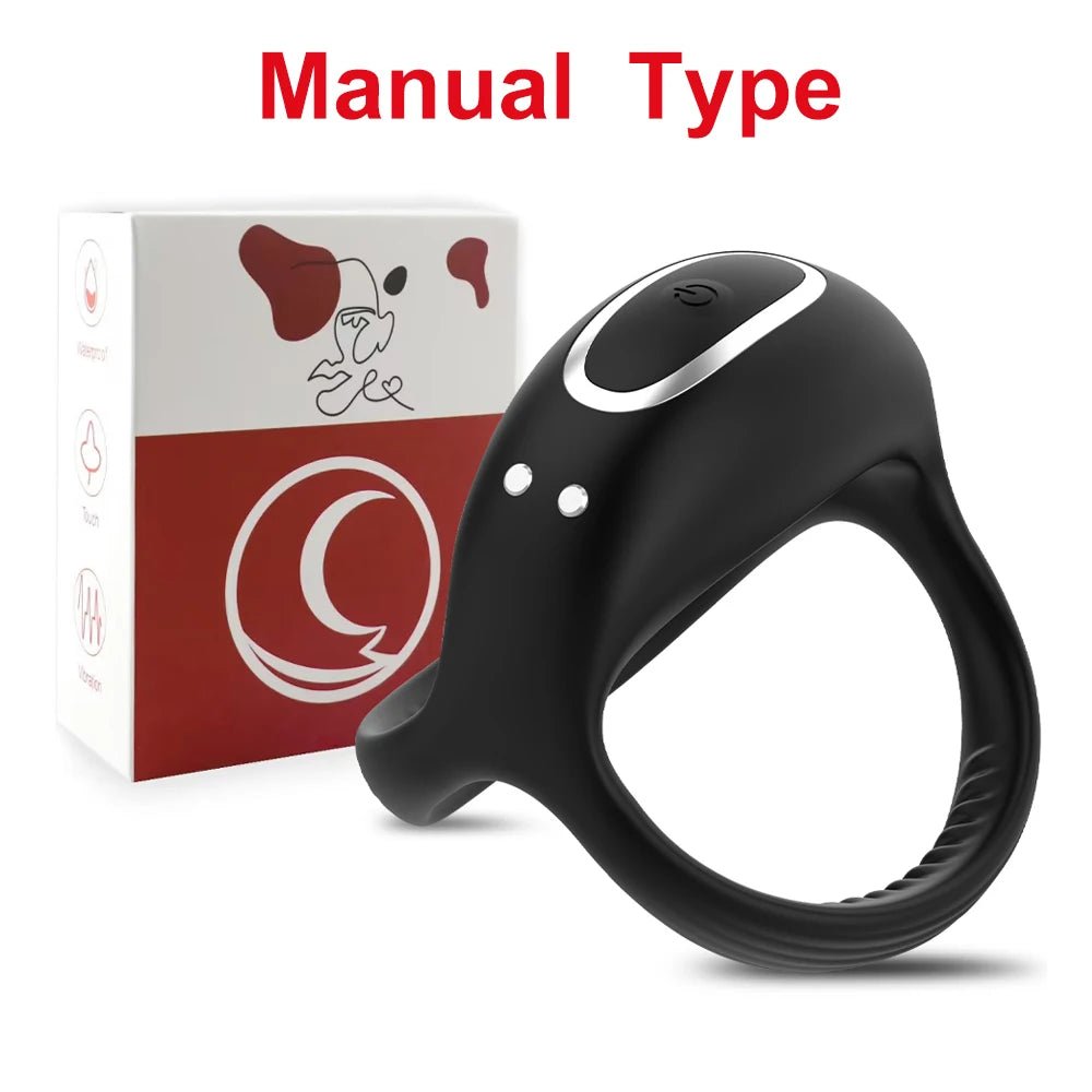 Vibrating Ring for Men Silicone Rings for Stronger Erection