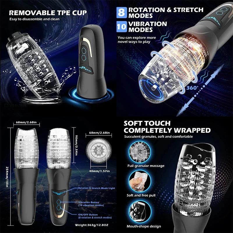 Rod Man Flesh Cup Toy for Ultimate Pleasure Experience