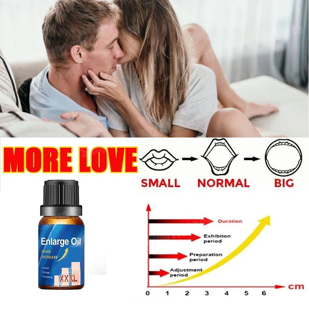 XXXL Enlargement Oil for Male Potency and Growth