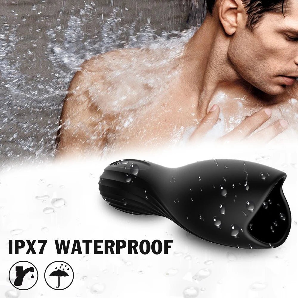 Male Glans Massager Stimulator Vibrator for Men Delight Device