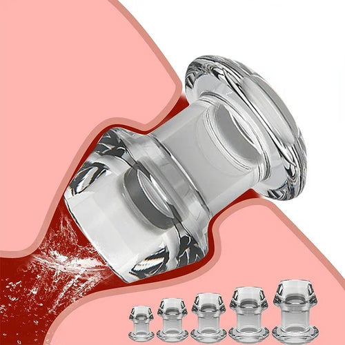 Hollow Plug 5 Sizes Huge Speculum Toy Set for Pleasure