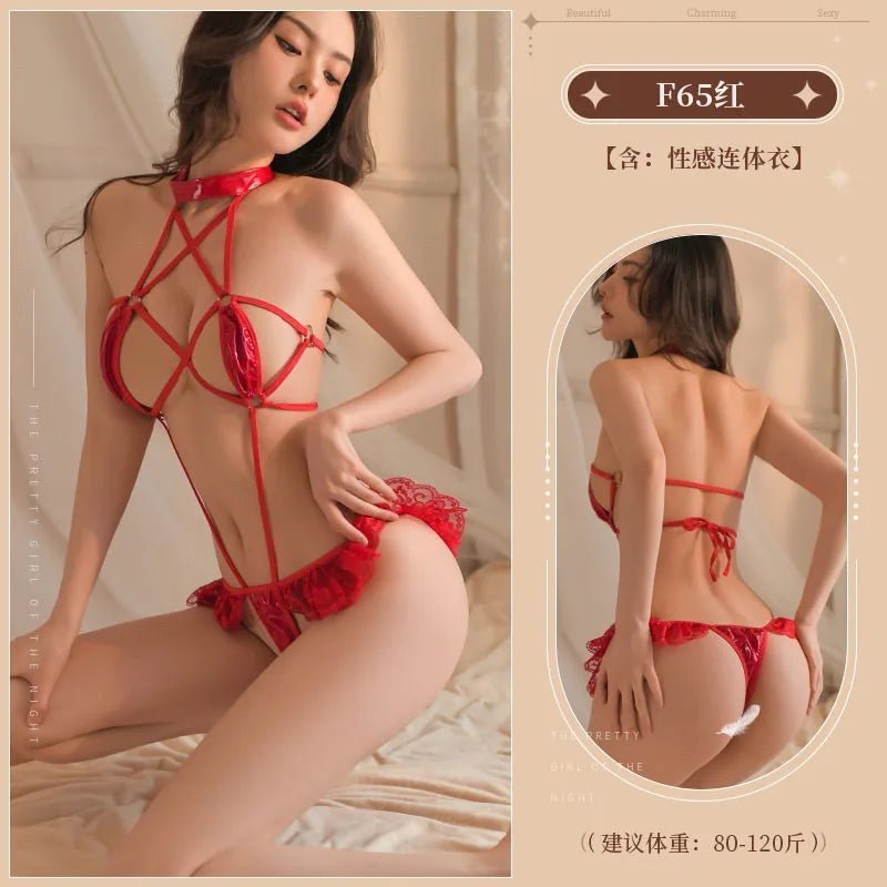 Bodysuit Fun Lingerie Sexy Provocative Jumpsuit for Women