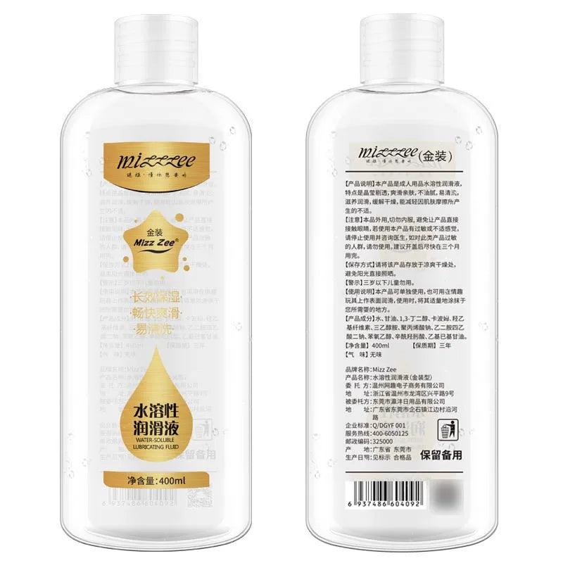 400ML Lubricant For Men Easy Clean Water-Based Formula