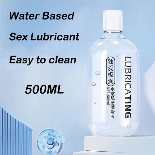 500Ml Water Based Lube Lubricant Gel For Couples