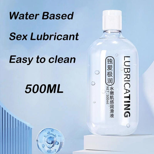 500Ml Water Based Lube Lubricant Gel For Couples
