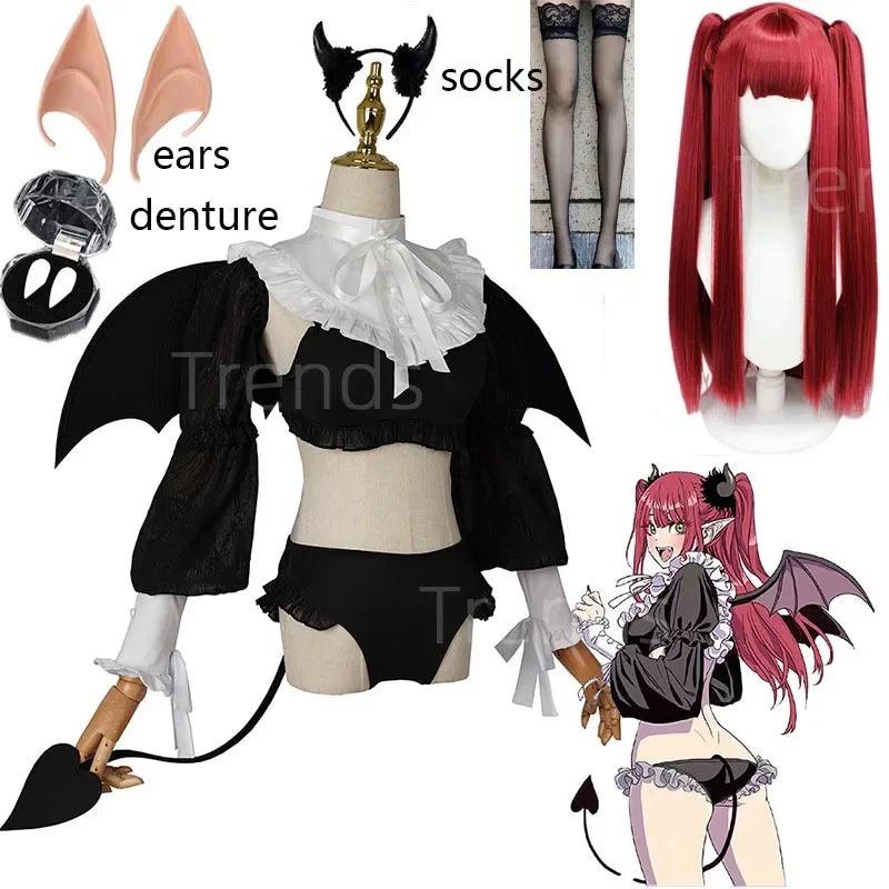 Anime MARIN KITAGAWA LIZ-KYUN Cosplay Costume Set