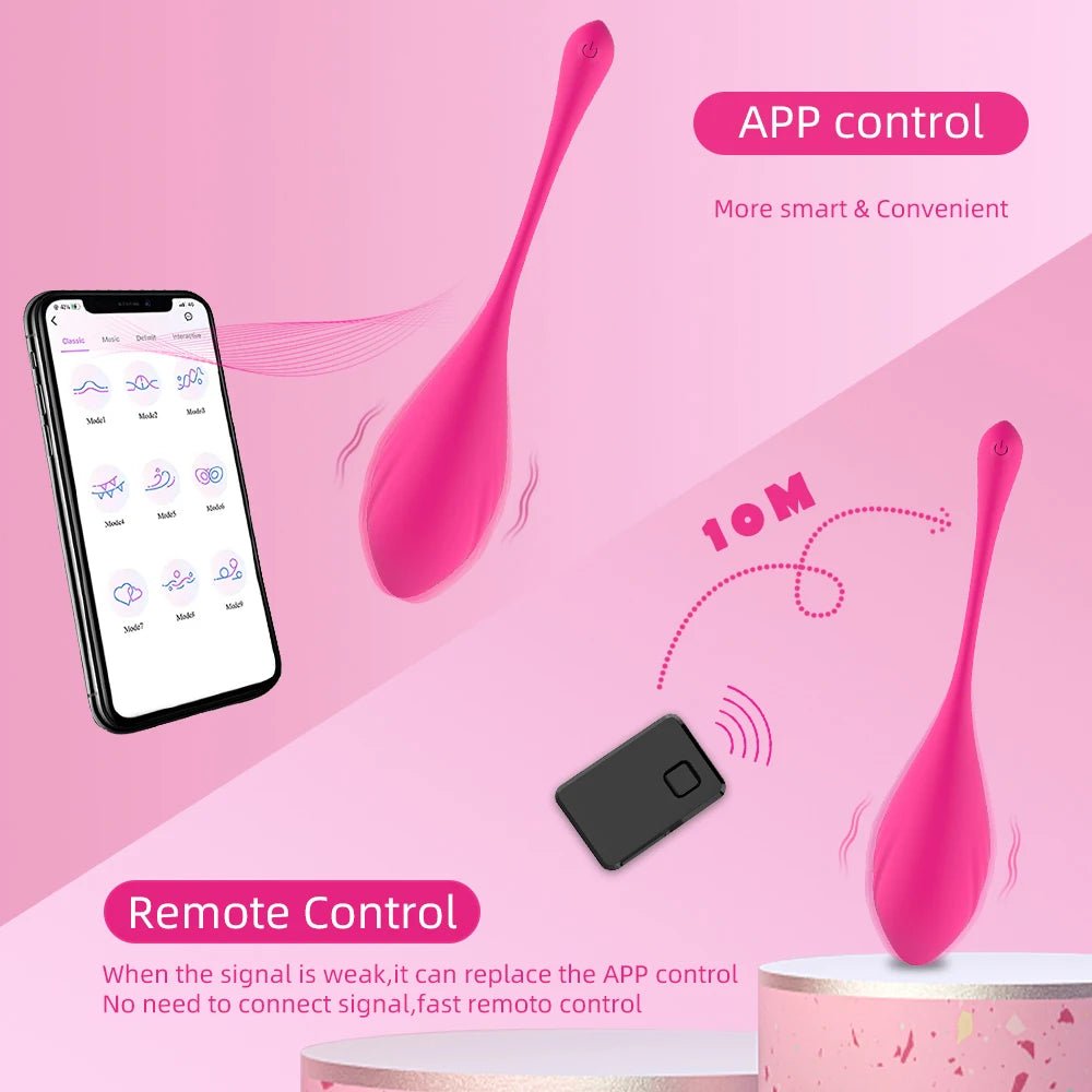 APP Control Vibrating Egg Vibrators For Women Kegel Balls Delight