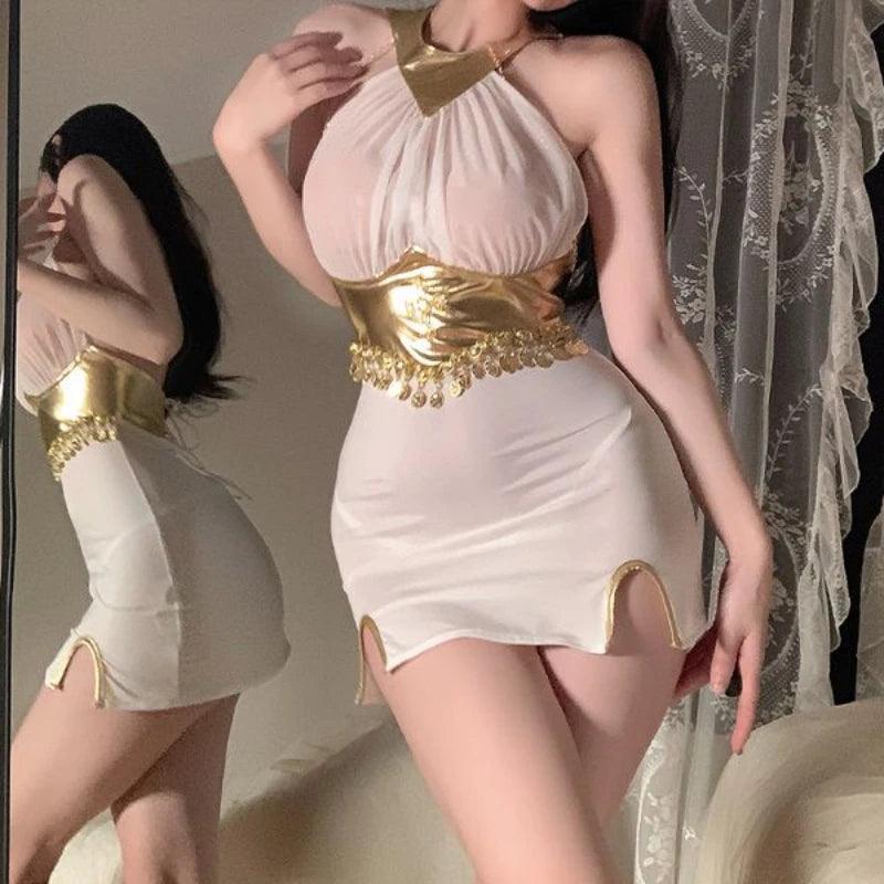 Egyptian Goddess Sexy See Through Uniform Cosplay Costume