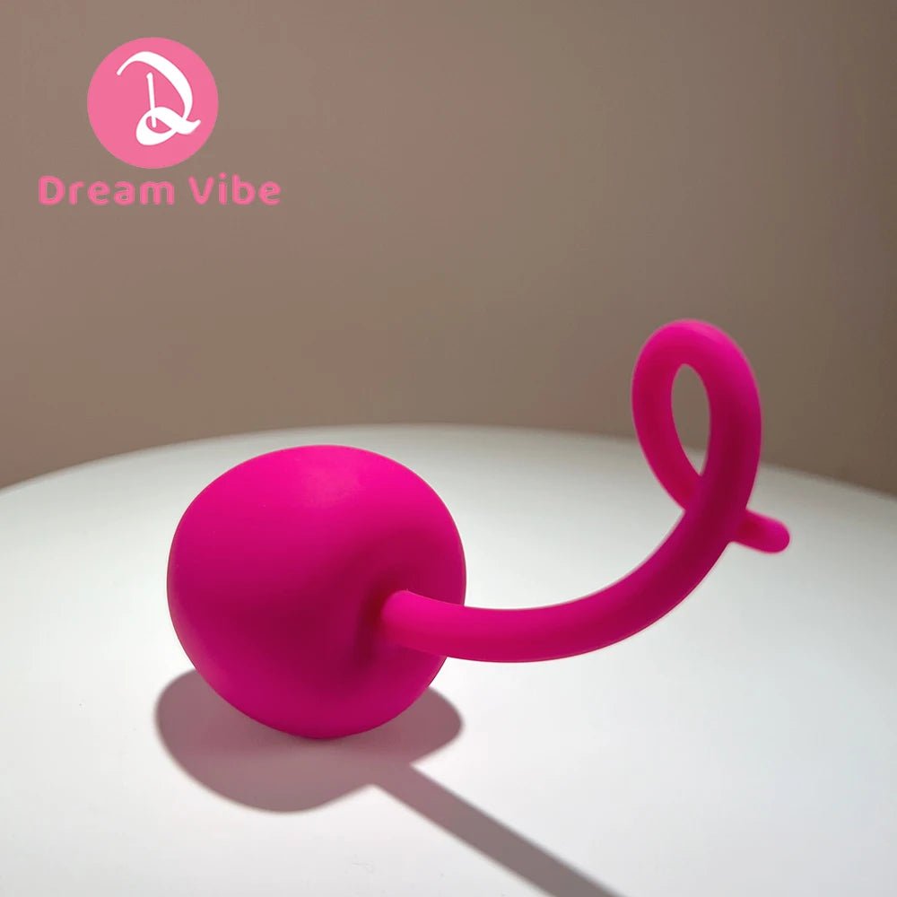 Apple Shape Single Kegel Ben Wa Geisha Ball for Fitness