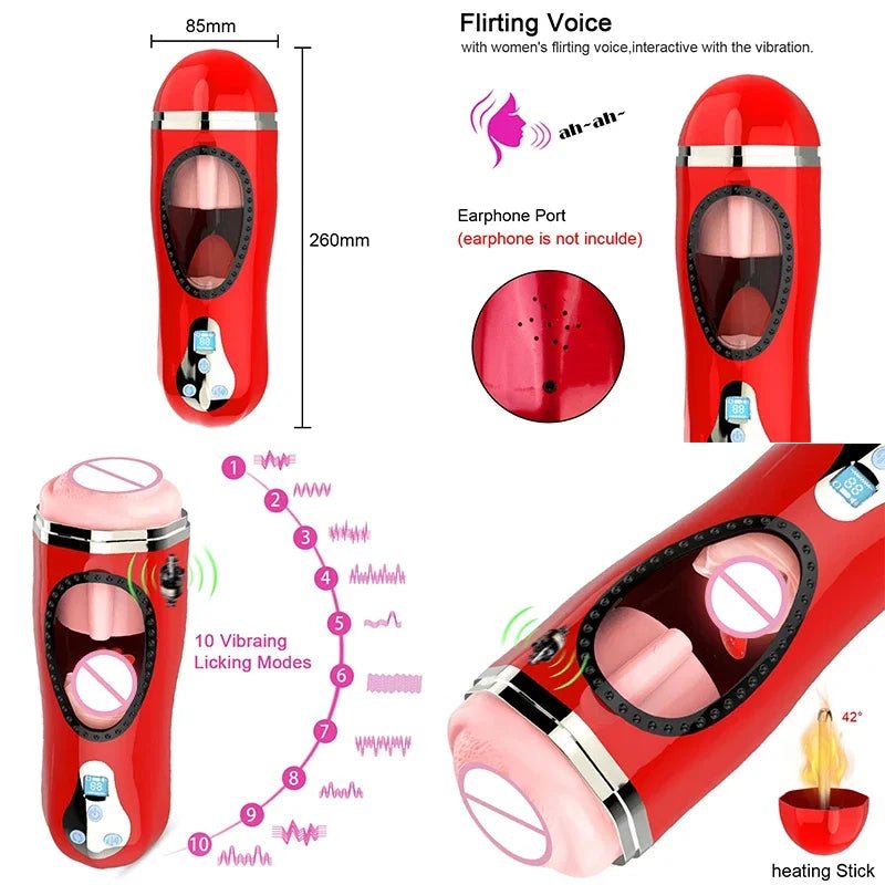 Male Automatic Pleasure Device And Vibrating Plug Stimulator for Ultimate Satisfaction