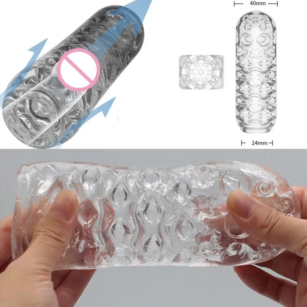 Pussies Doll For Men Vaginette Telescopic Mouth Tool Delight