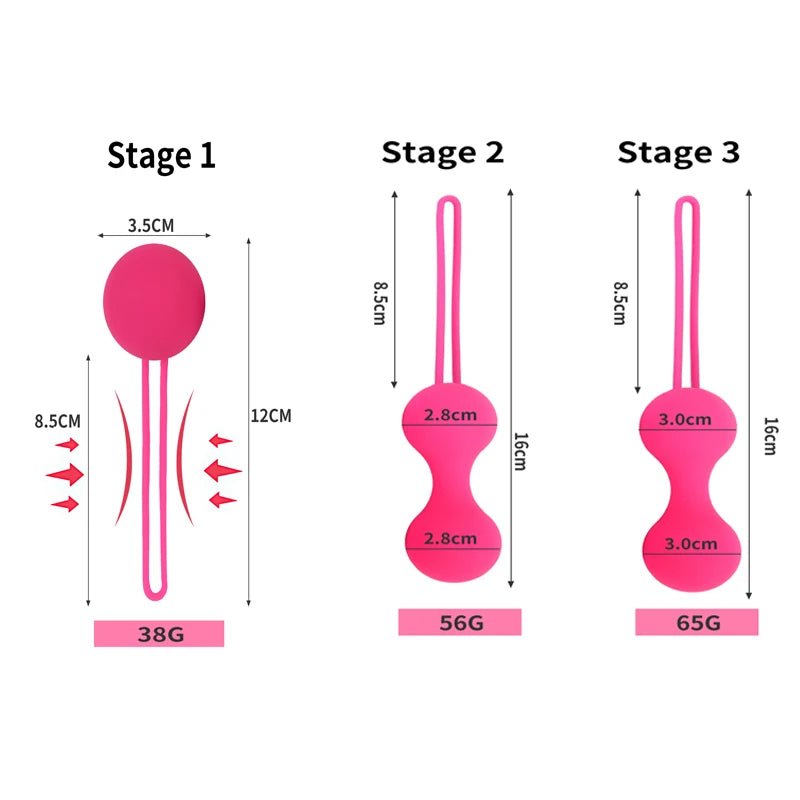 Factory Sales Silicone Balls Vibrator for Women - Kegel Strength