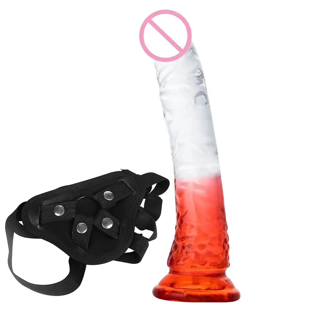 Harness Women Panties Realistic Strap-On Toys for Couples
