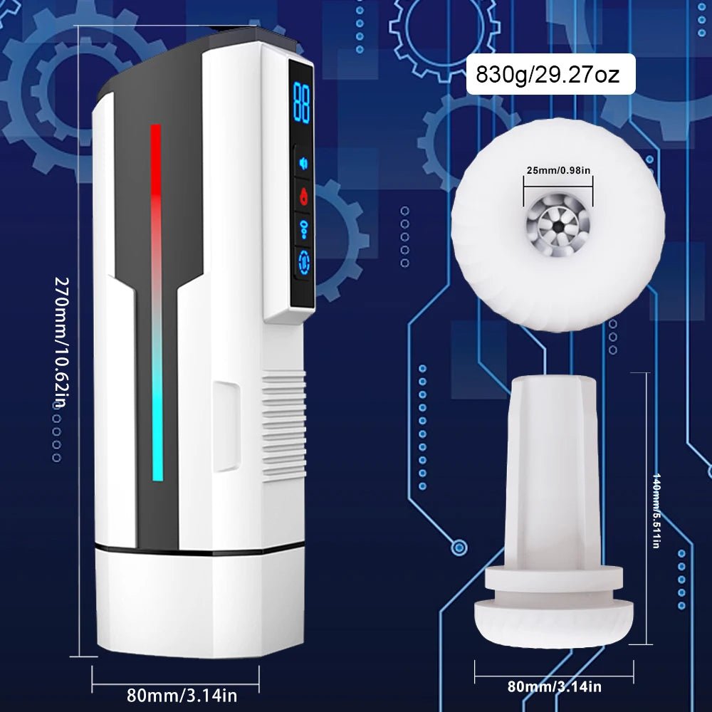 Automatic Telescopic Male Cup Sucking Machine for Pleasure