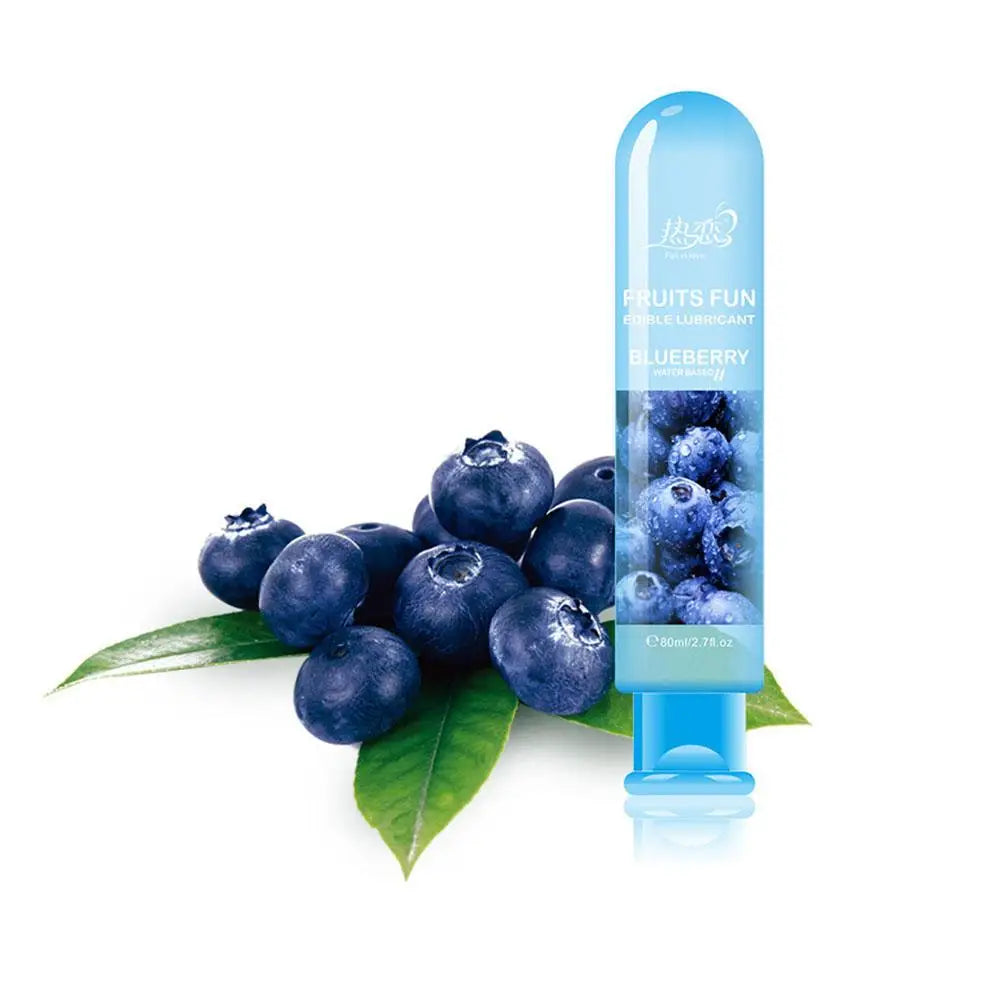 Edible Fruit Flavored Water-based Lubricant Easy To Clean Non Greasy