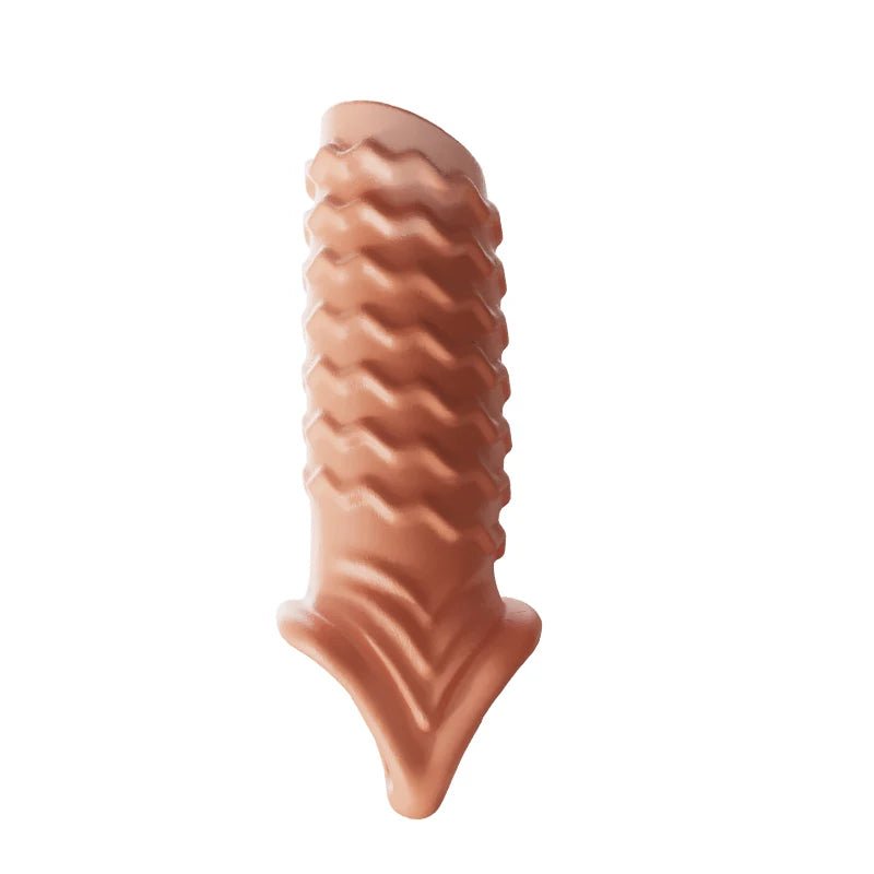 Reusable Delay Condom Sleeve for Men Adult Toys 55mm