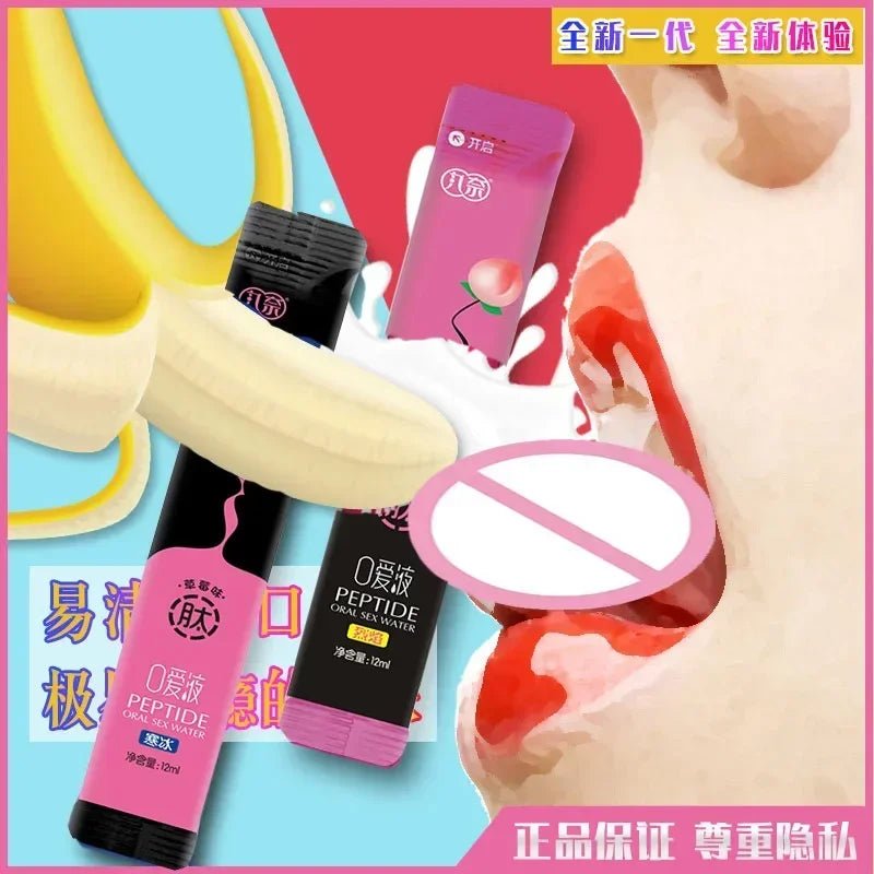 New Oral Water Blowjob Liquid Edible Lubricant Strawberry Peach