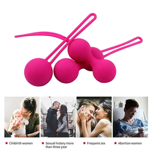 Safe Silicone Balls Vibrators for Women Kegel Health Toys