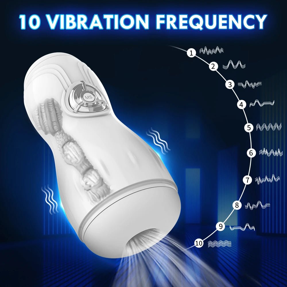 Automatic Male Cup Vibration Pleasure Device for Ultimate Enjoyment