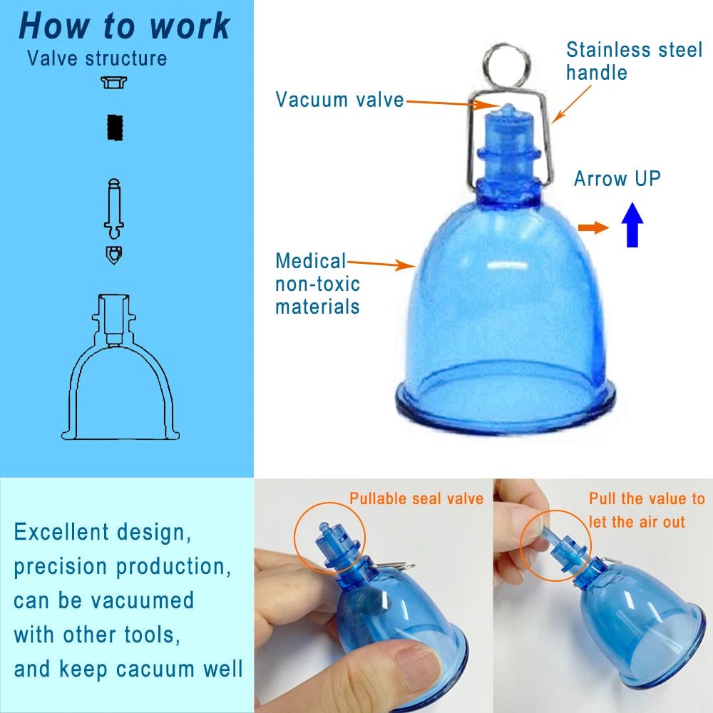Male Extender Stretcher Vacuum Cup Enhancement Hanger Tool