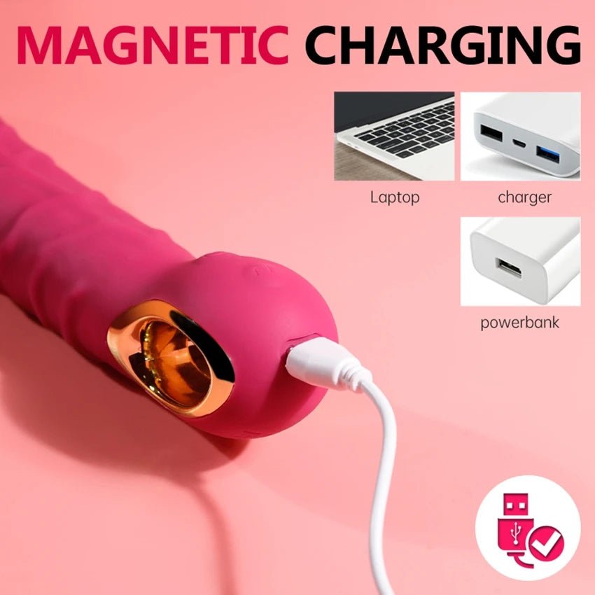 Realistic Vibrator G Spot Female Stimulator 10 Modes Joy