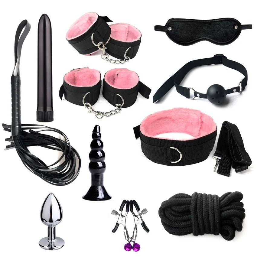 BDSM Love Set Bondage Kits Adult Toys for Women Pleasure