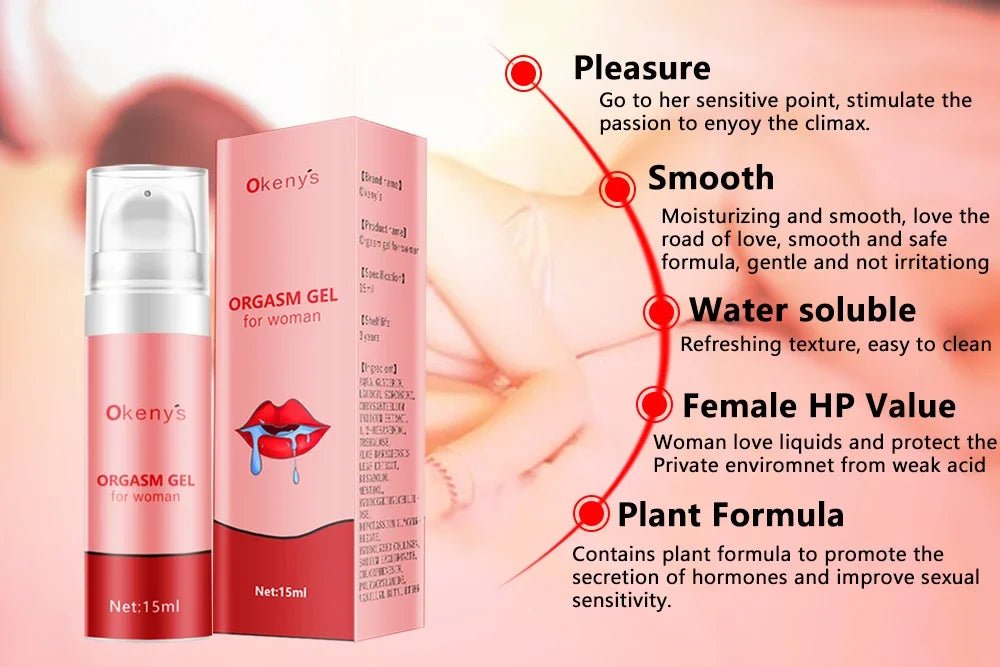 Orgasm Gel Libido Enhancer Spray for Intense Climax