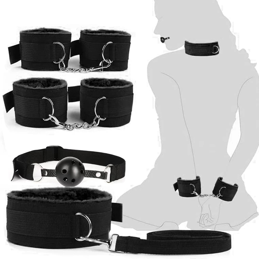 BDSM Love Set Bondage Kits Adult Toys for Women Pleasure