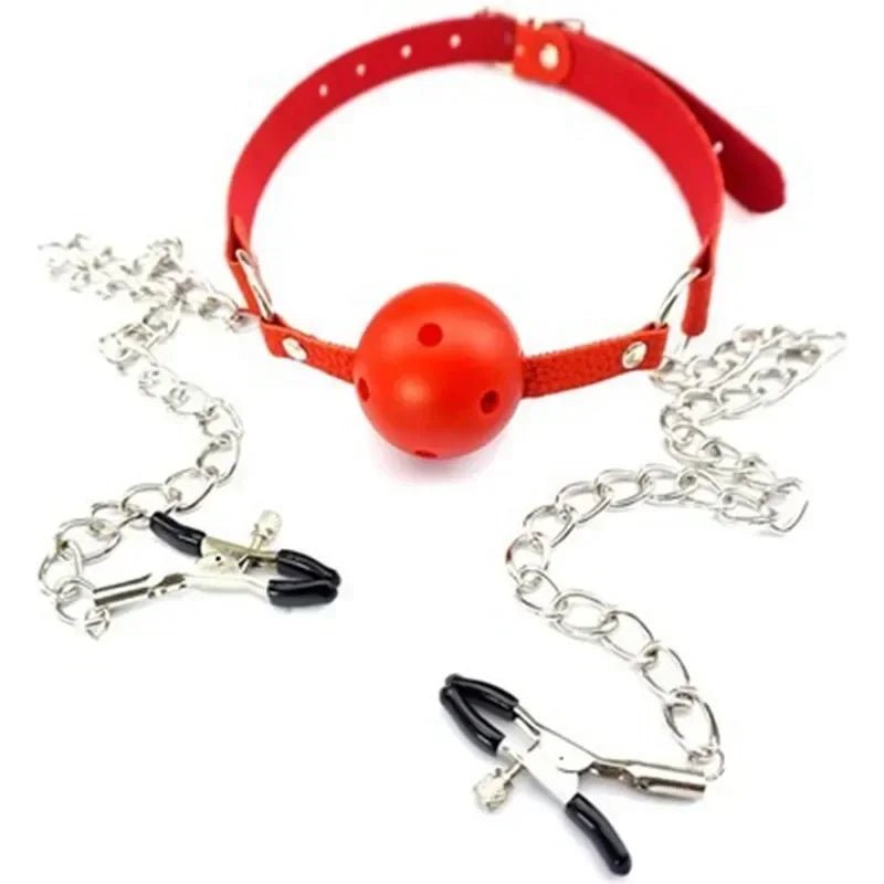 Nipple Clamps BDSM Bondage Set for Women Fetish Restraints Exotic