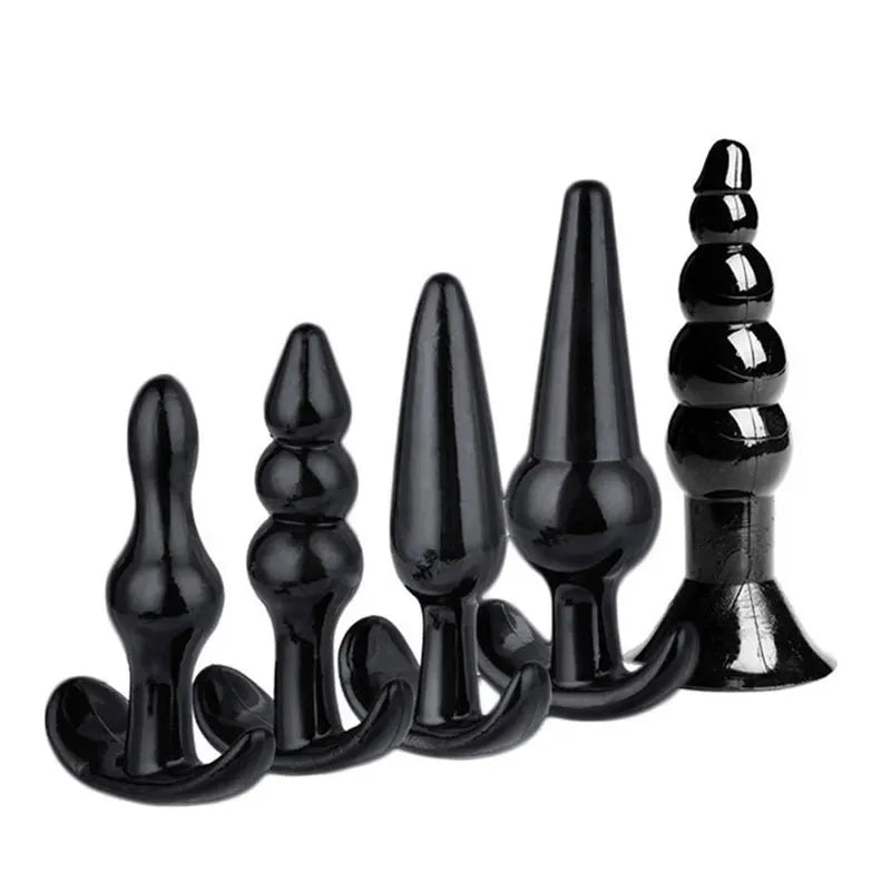4/5/7/8Pcs/Set Silicone Butt Plug Toys for Gay Pleasure