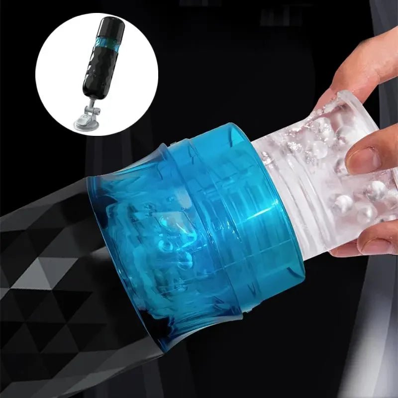 Vaginttes Men's Piston Automatic Electric Canned Tool for Pleasure