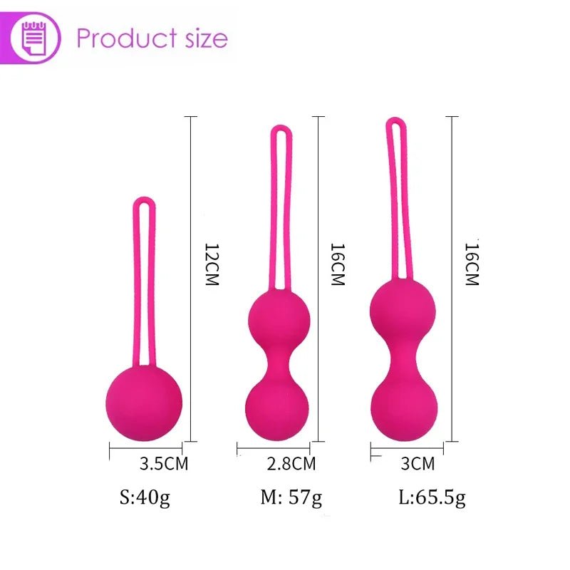 Safe Silicone Balls Vibrators for Women Kegel Health Toys