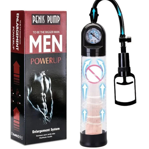 Electric Pump for Men Male Enhancement Ring Device