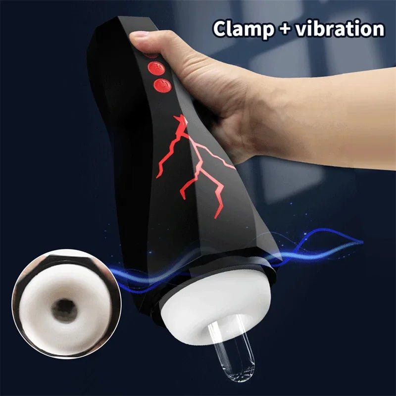 Male Automatic Pleasure Device And Vibrating Plug Stimulator for Ultimate Satisfaction