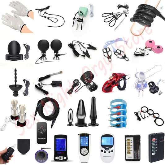 Taser Electro Stimulation Massage E-stim Toy Collection