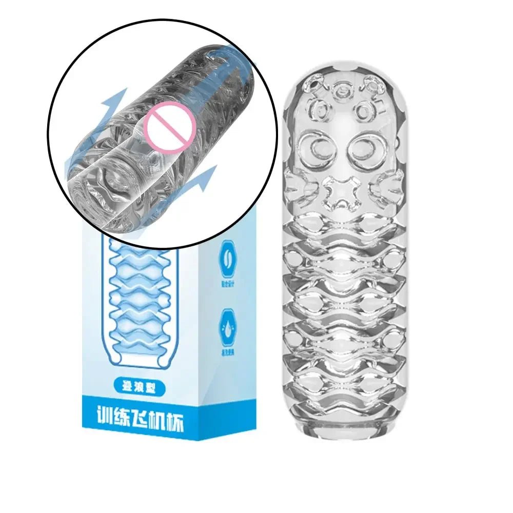 Pussies Doll For Men Vaginette Telescopic Mouth Tool Delight